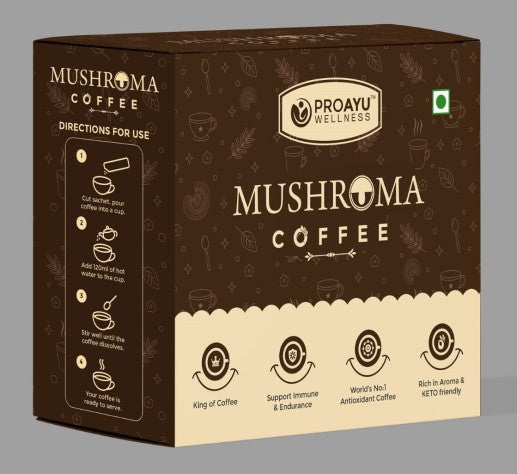 Premium Mushroom Coffee | Apoptogenic Coffee for Focus, Energy & Wellness