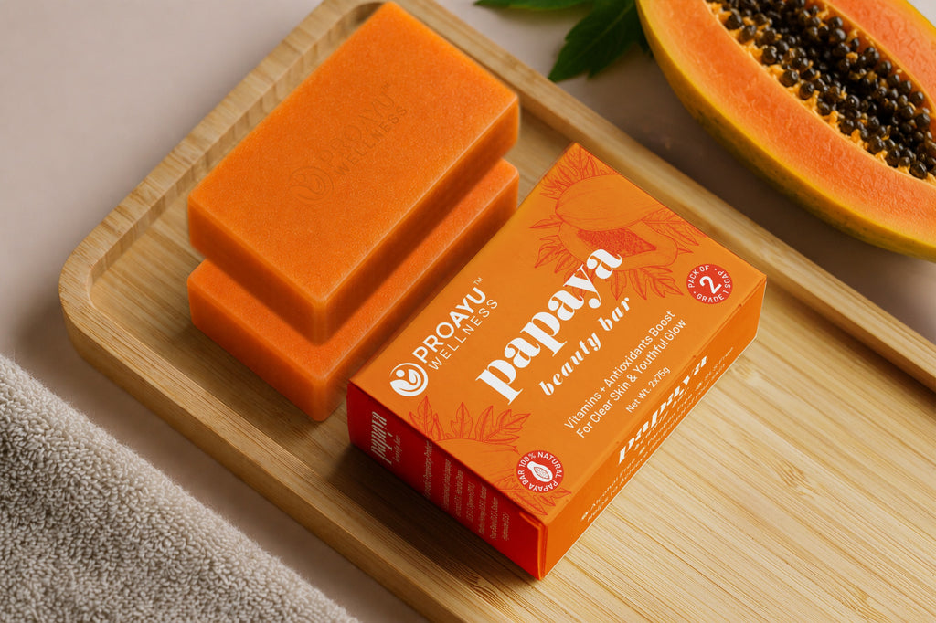 Papaya Beauty Soap – Skin Brightening & Glow Bar(Pack of 5 set)