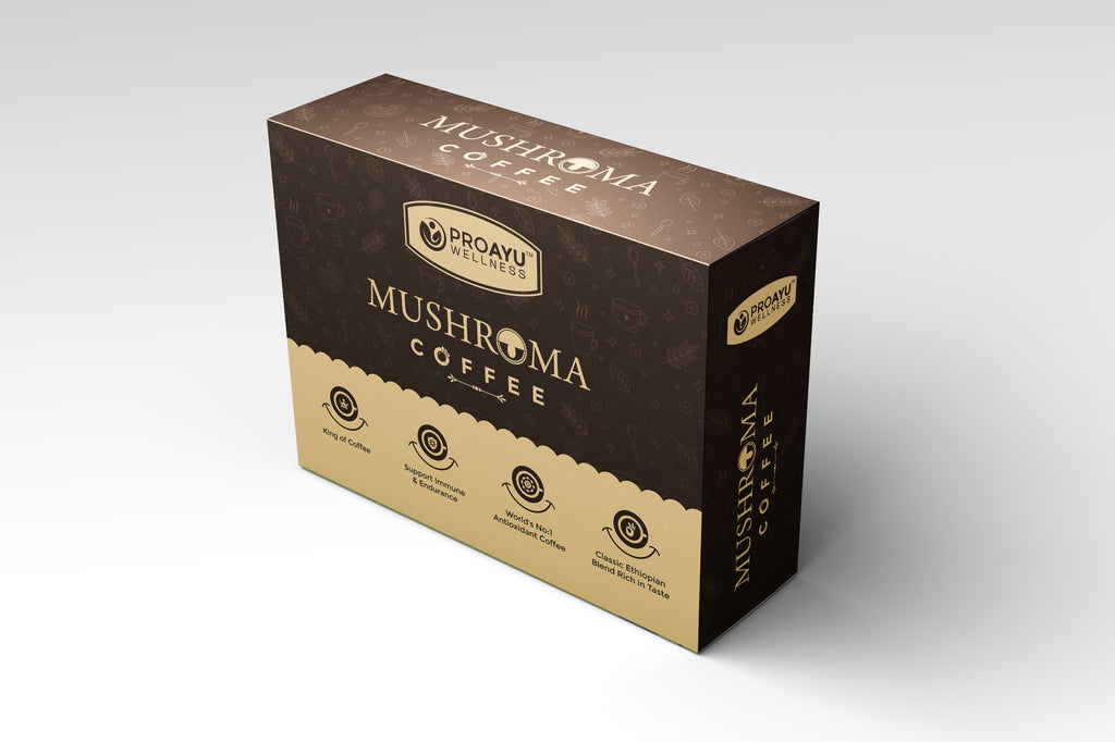 Premium Mushroom Coffee | Apoptogenic Coffee for Focus, Energy & Wellness